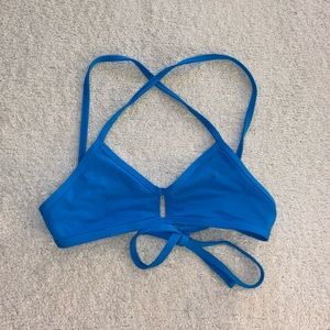 Blue Jolyn Bikini Top Size Small